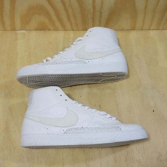 Nike Blazer High White - 316664-112 Size 13 - Picture 1 of 8
